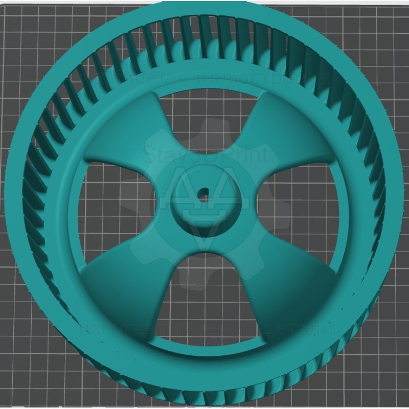 Крыльчатка для кондиционера Electrolux MANHATTAN EACM-14 FM/N3 - Stav3DPrint