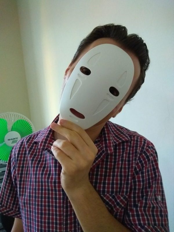 Вот и маска Безликого из Унесенных призраками. - Stav3DPrint