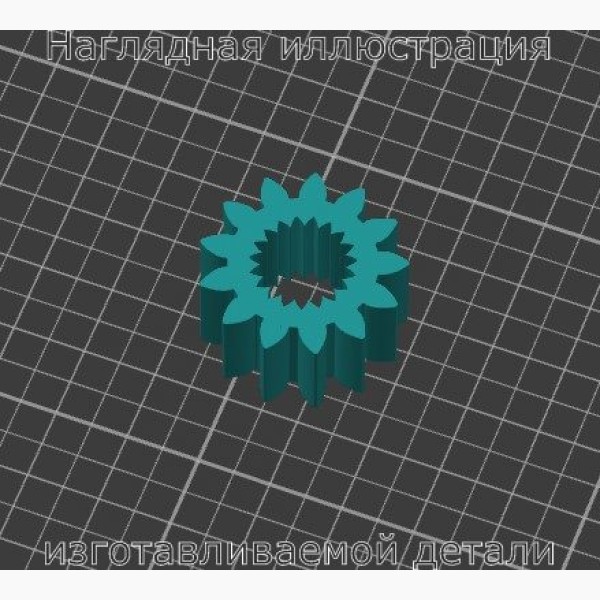 Шестерня шредера EBA 1120/ ideal 2220/ 8230 514 - Stav3DPrint