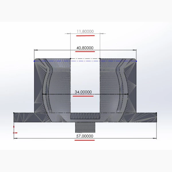 Втулка рычага раздатки для Mitsubishi L200 IV, Sport 2 - Stav3DPrint