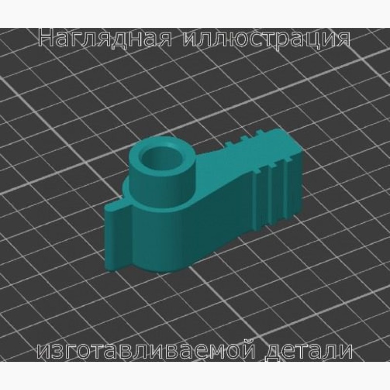 Рычажок подсоса подвесного лодочного мотора (ПЛМ) Yamaha 2 - Stav3DPrint