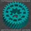 Изображение - Шестерня измельчителя бумаги для поперечной резки Staples SPL-TXC16HSA - Stav3DPrint