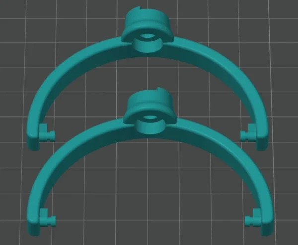 Изображение - Доработанные держатели для чашек наушников Audio-Technica ES700 - Stav3DPrint
