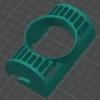 Изображение - Переходник на 52мм приборы в дефлектор воздуховода BMW E34 - Stav3DPrint