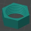 Изображение - Гайка ветрозащитного экрана BMW аналог 61671378633 - Stav3DPrint