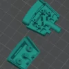 Изображение - Правое крепление для оголовья (дужки) Pioneer SE-M531 - Stav3DPrint