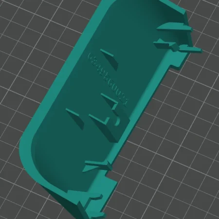 Изображение - Правая крышка рейлинга Toyota Land Cruiser 100 6349560021 - Stav3DPrint