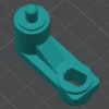 Изображение - Рычаг заслонки отопителя Honda Civic 5D 79160SMGG42 - Stav3DPrint
