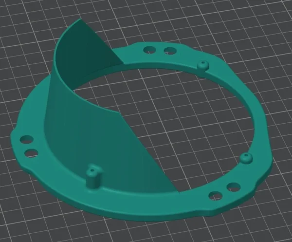Изображение - Проставка задней колонки с грязезащитой для Subaru Forester SG - Stav3DPrint