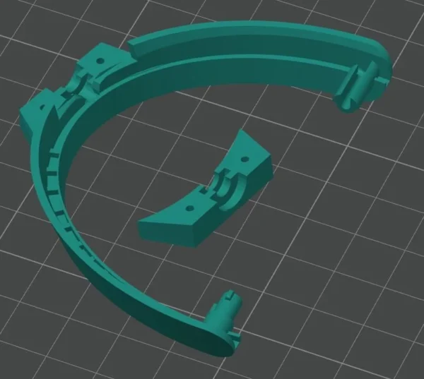 Изображение - Правый держатель для чашек наушников Bose QC25 - Stav3DPrint