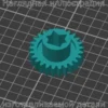 Изображение - Шестерня привода заслонки отопителя HAIMA M3 - Stav3DPrint