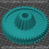 Изображение - Шестерня мясорубки и кухонного комбайна Bosch, Siemens - Stav3DPrint