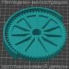 Изображение - Шестерня редуктора стеклоочистителя трактора Амкодор - Stav3DPrint